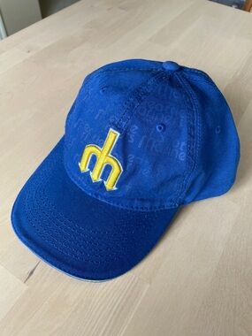 Seattle Mariners Baseball Cap with Yellow Trident Embroidered Logo Patch